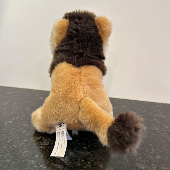 Vintage 1986 bon ton toys plush lion WWF stuffed animal. Size 8” - Picture 4 of 8